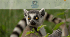 Desktop Screenshot of naturzoo.de